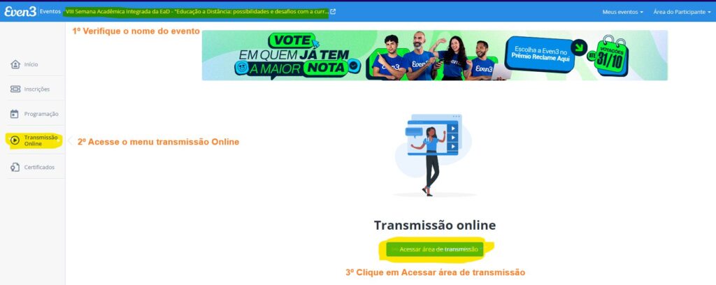 transmissão 1